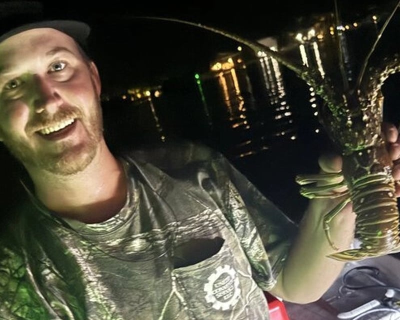 Private Night Lobster Bully Netting in Marathon