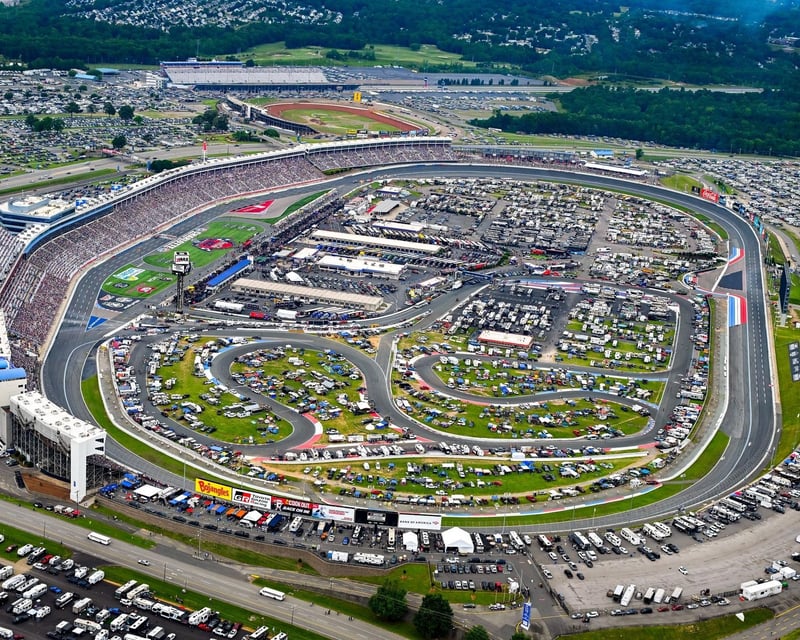Charlotte Motor Speedway Tour with 24-Degree Banking Ride