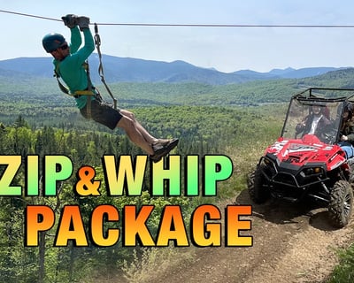 Adirondacks UTV Ride & Zipline Tour