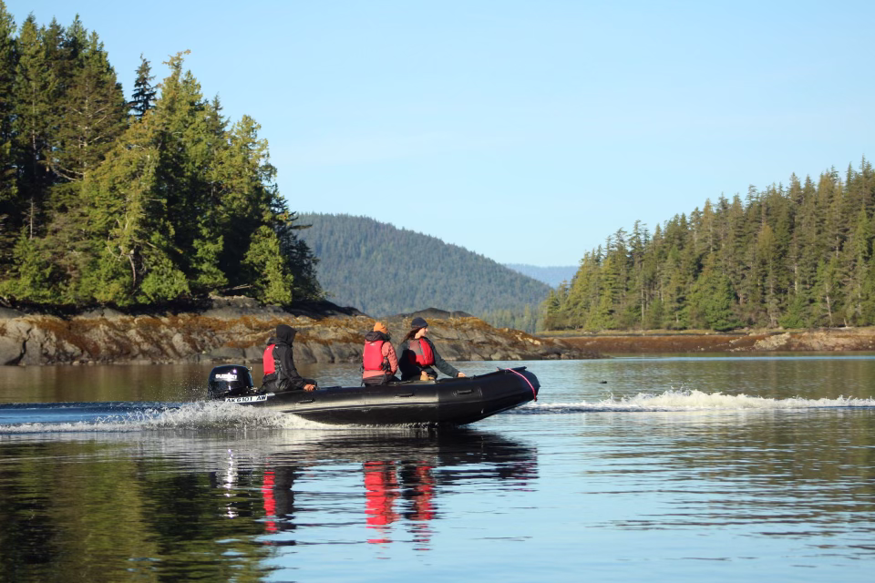 Ketchikan Zodiac Speedboat Tour on the Pacific