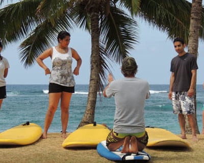 Beginner Surf Lesson in Poipu