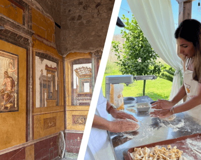 Explore Pompeii & Make Pasta on a Guided Day Trip