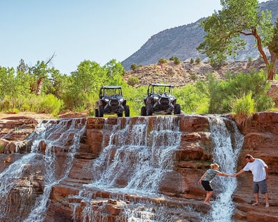 4-Hour Guided UTV Tour to Toquerville Falls