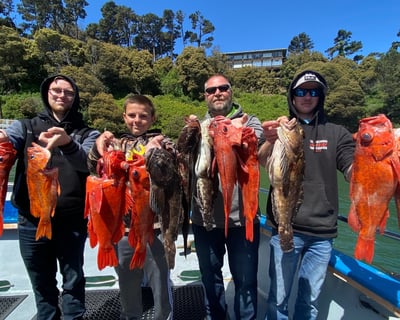 5-Hour Rockfishing Trip in Fort Bragg