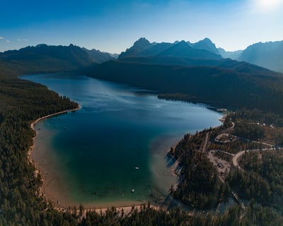 Cruise Redfish Lake on a 1-Hour Guided Tour
