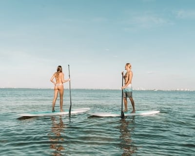 1-Hour Paddleboard Rental at Hobie Beach