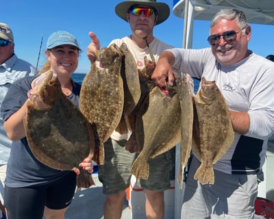 Morning Half-Day Fluke Fishing Trip in Point Pleasant Beach