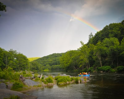 Family Rafting Float Trip on the Deerfield River