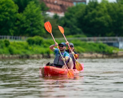 Double Kayak Rental at Key Bridge