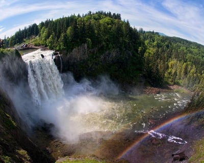 Snoqualmie Falls & Seattle 4-Hour Afternoon Tour