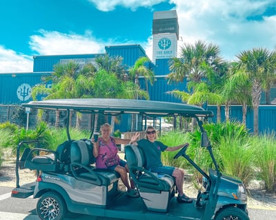 6-Seater Golf Cart Rental in Okaloosa Island