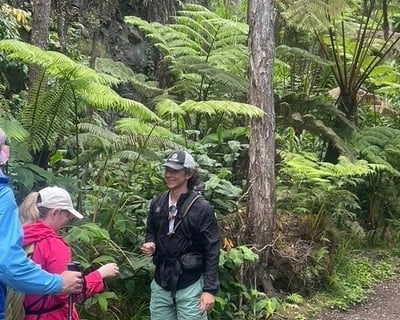 Guided Multigenerational Volcano Walk in Hawaiʻi Volcanoes