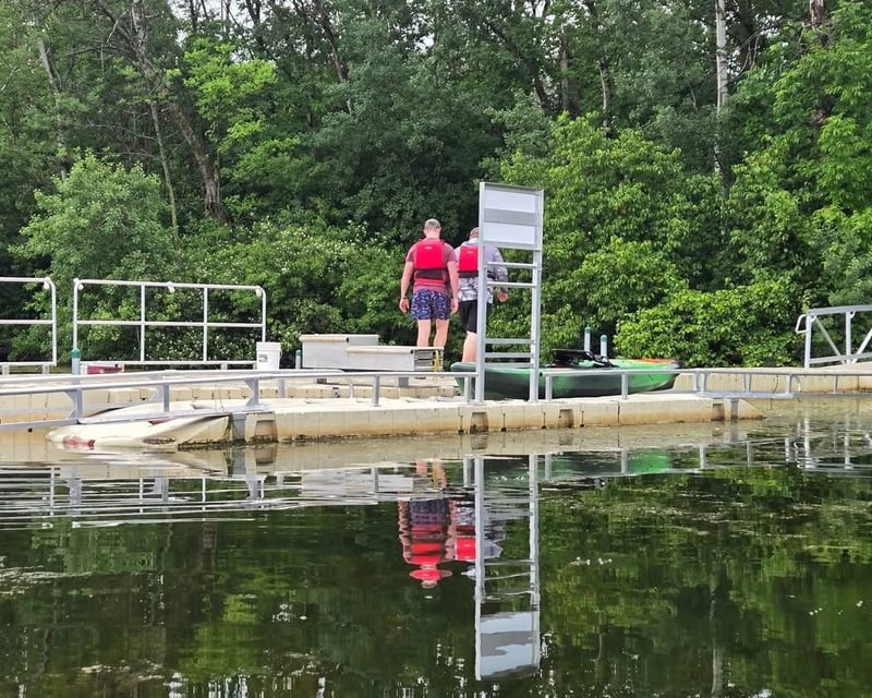 Single & Tandem Kayak Rental at Lily Lake Near Green Bay