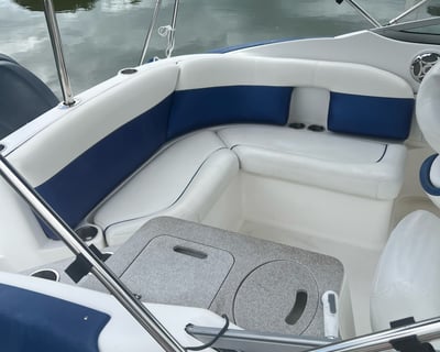 Boat Rental in Cape Coral on a SunDeck 240