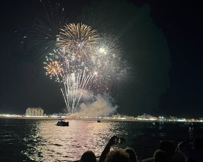 Watch Thursday Fireworks on a Cruise in Ocean City