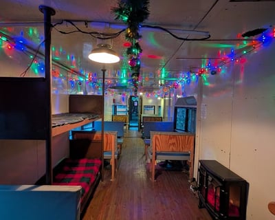 Santa Express Train Ride in Clinton