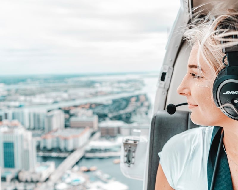 8-10 Minute Tampa Skyline Helicopter Tour