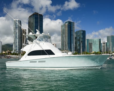 Honolulu Deep Sea Fishing on Post 50 Yacht