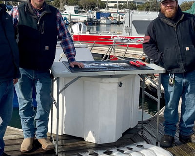 8.5-Hour Halibut & Striped Bass Charter in Los Banos