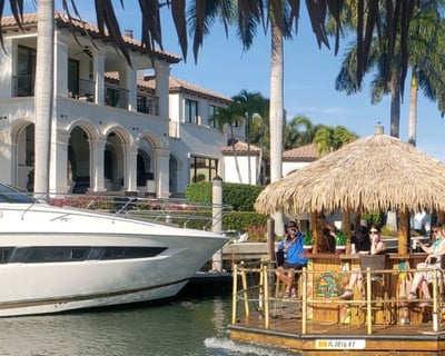 Naples Tiki Boat Tour with Dolphins & Music