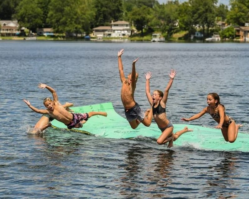 Entire-Stay Lakeside Lily Pad Rental in New Braunfels
