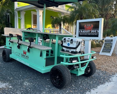Street-Legal Picnic Table Rental in Anna Maria
