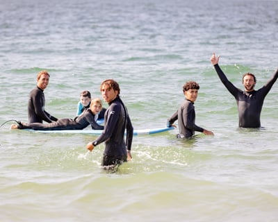 Private Group Surf Lesson in Westerly