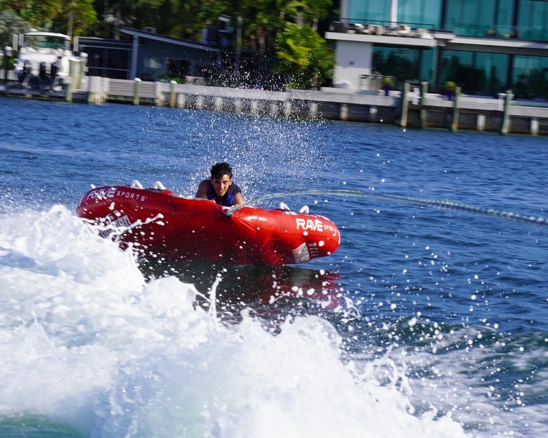 Private Boat Tubing Session in Miami Beach