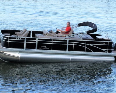 Fishing Tritoon Rental on Grand Lake