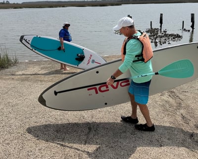 Stand Up Paddle Board Rental at Amelia and Talbot Islands