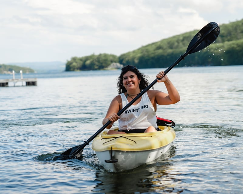 Single Kayak Rental on Lake Winnipesaukee