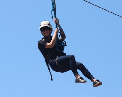 Zipline Tour Over the Chattahoochee River in Helen