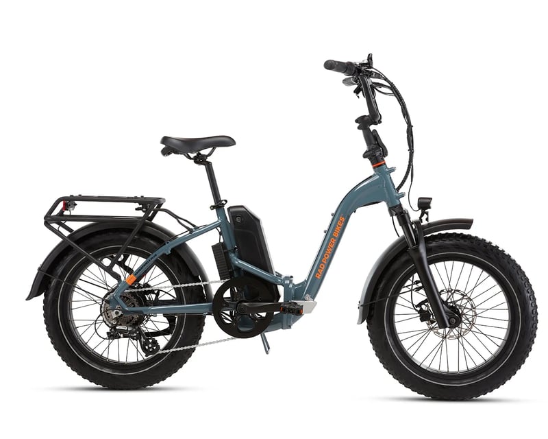 Folding Fat Tire E-Bike Rental in Jackson, WY