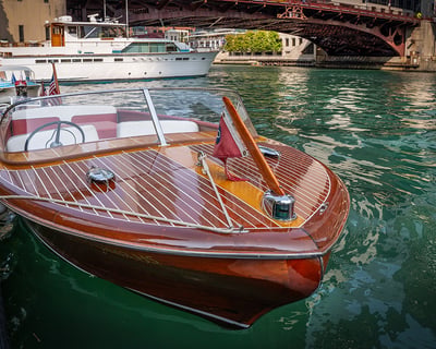 Chicago River 1950s Boat Rental