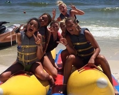 Banana Boat Ride At Pink Pony Pub