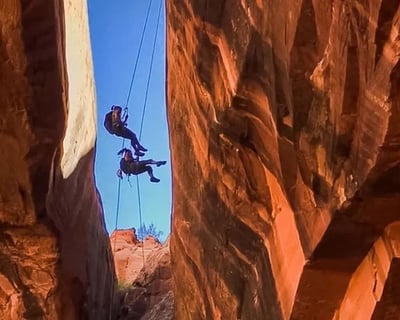 Moab 4-Hour Beginner Canyoneering Tour