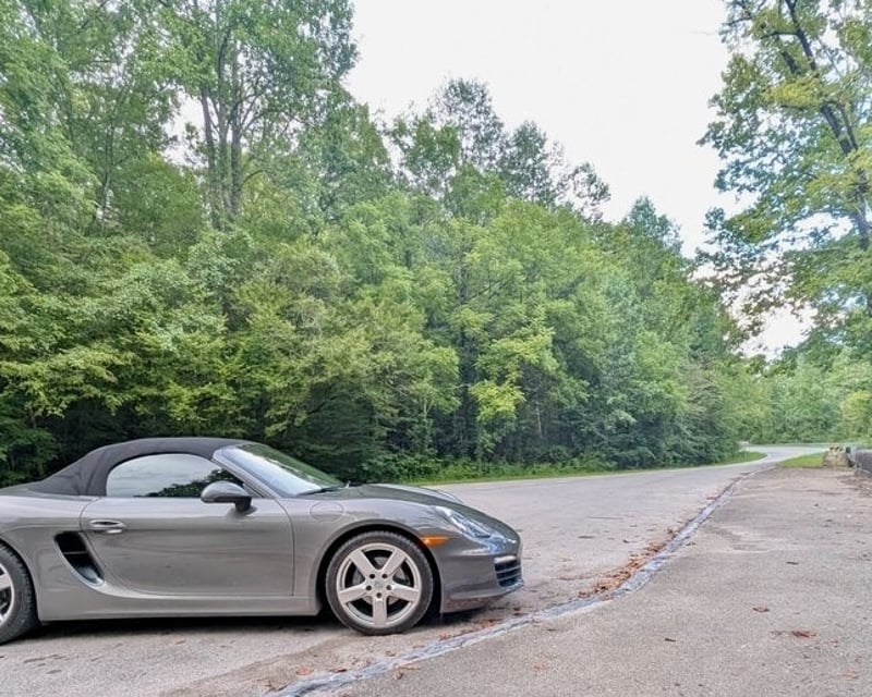Half-Day Porsche Boxster Rental on the Cherohala Skyway