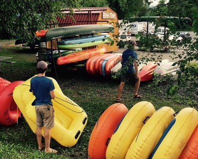 Daily Boat, Tube, and Equipment Rentals