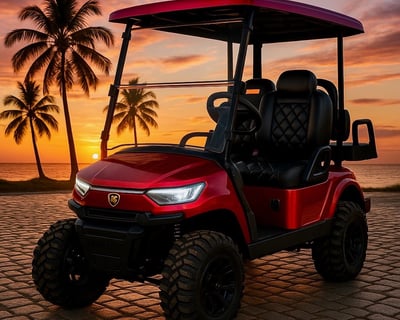 4-Passenger Electric Golf Cart Rental Anna Maria Island