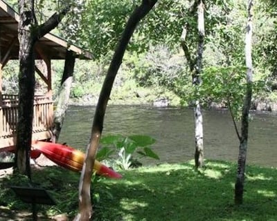Private Waterfall and River Swim