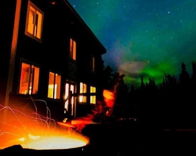 Northern Lights ATV & Dog Sled Adventure in Hatcher Pass