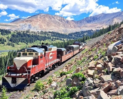 Ride a 2.5-Hour Fall Train in Leadville