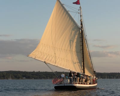 Intimate 24-Guest Sunset Sail on Oyster Bay