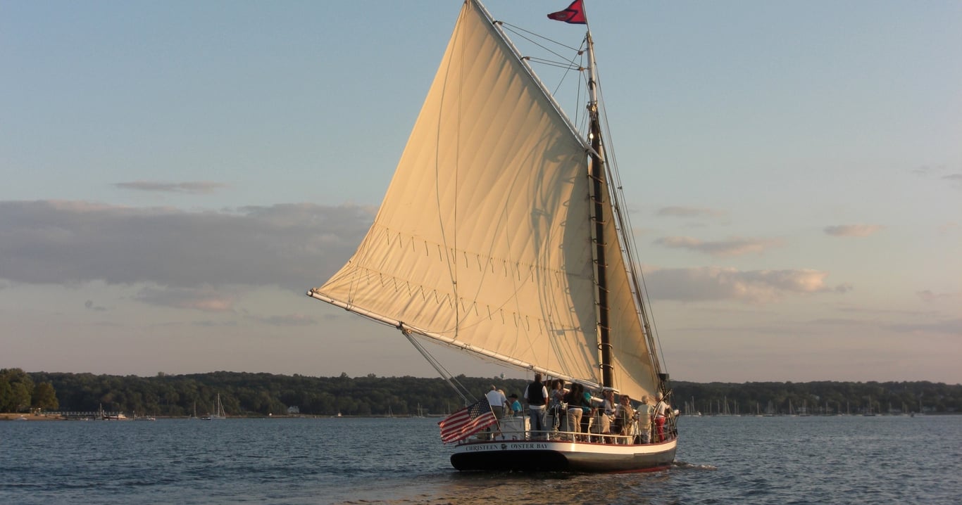 Intimate 24-Guest Sunset Sail on Oyster Bay