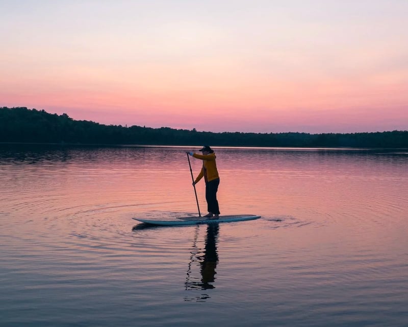 9-Hour Stand Up Paddleboard Rental in Pinckney