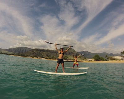 Learn to SUP on Calm Ala Moana Waters