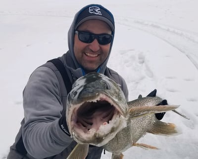 Lake Granby Ice Fishing Private Charter with Dan