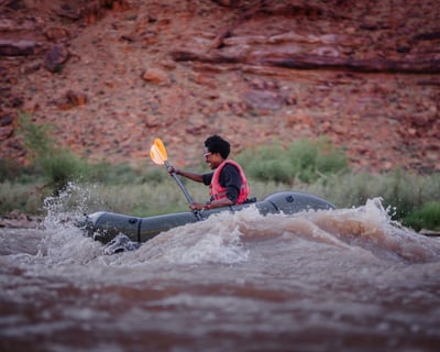 Medieval Chamber Canyoneering & Packrafting in Moab
