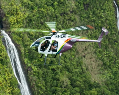 Kauai Doors-Off MD500 Helicopter Tour