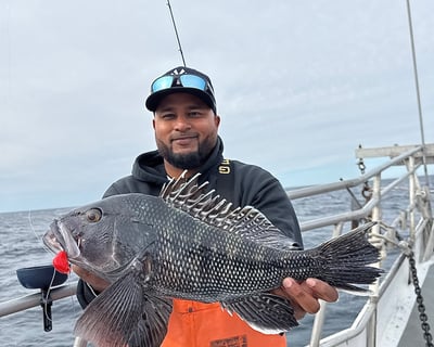10-Hour Sea Bass & Porgy Fishing Charter From Montauk
